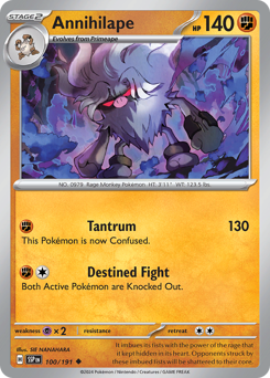 Annihilape 100/252 Reverse NM (ITA)
