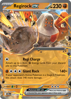 Regirock-ex 101/244 Reverse NM (ITA)