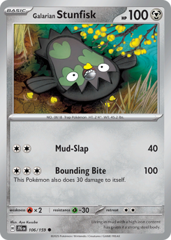 Stunfisk di Galar 106/190 NM (ITA)