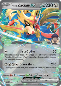 Zacian-ex di Hop 111/190 NM (ITA)