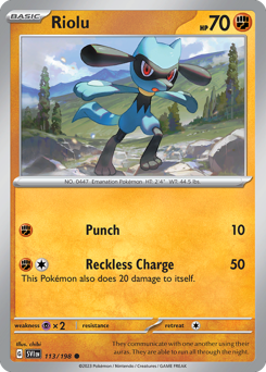 Riolu 113/198 NM (ITA)