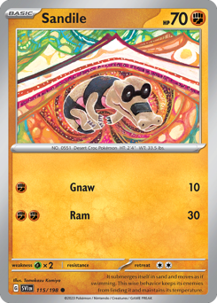 Sandile 115/198 Reverse NM (ITA)