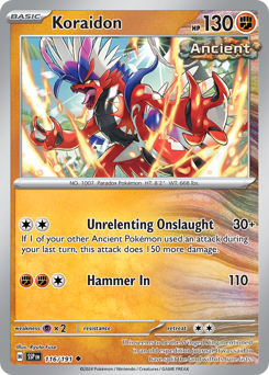 Koraidon 116/252 Reverse NM (ITA)