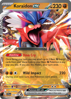 Koraidon-ex 125/198 NM (ITA)