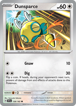 Dunsparce 128/218 Reverse NM (ITA)