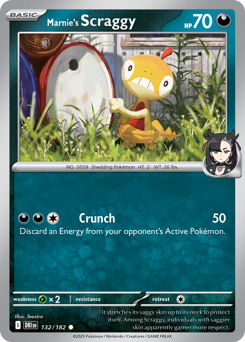 Scraggy di Mary 132/244 Reverse NM (ITA)