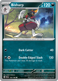 Bisharp 133/198 Reverse NM (ITA)