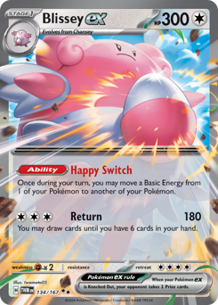 Blissey-ex 134/226 NM (ITA)
