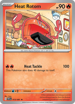 Rotom Calore 013/245 NM (ITA)