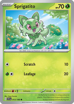 Sprigatito 013/198 NM (ITA)