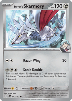 Skarmory di Rocco 142/244 Reverse NM (ITA)