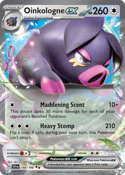 Oinkologne-ex 158/198 Reverse NM (ITA)