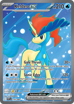 Keldeo-ex 159/173 NM (ITA)