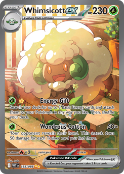Whimsicott-ex 165/173 NM (ITA)
