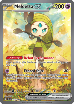 Meloetta-ex 167/172 NM (ITA)