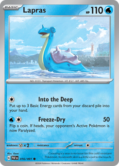 Lapras 016/245 NM (ITA)