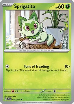 Sprigatito 016/190 NM (ITA)
