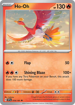 Ho-Oh 019/252 NM (ITA)