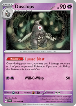 Dusclops 019/99 Reverse NM (ITA)