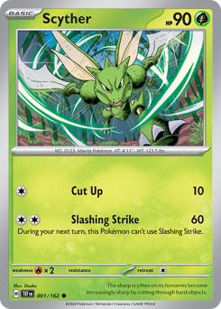 Scyther 001/218 NM (ITA)