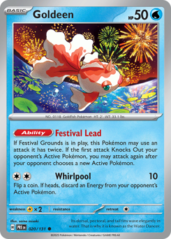 Goldeen 020/180 Poké Ball NM (ITA)