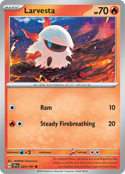 Larvesta 024/252 Reverse NM (ITA)