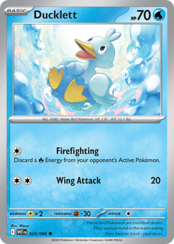 Ducklett 025/173 Master Ball NM (ITA)