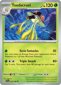 Toedscruel 026/198 NM (ITA)