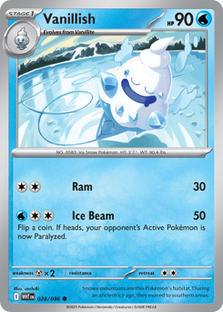 Vanillish 028/173 NM (ITA)