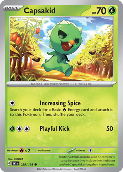 Capsakid 028/198 NM (ITA)
