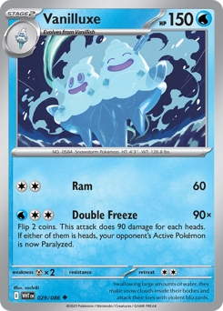 Vanilluxe 029/173 Poké Ball NM (ITA)
