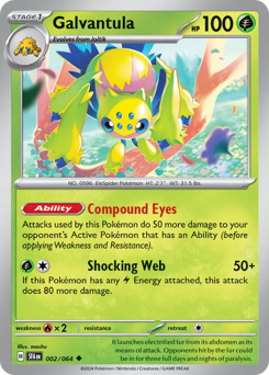 Galvantula 002/99 Reverse NM (ITA)