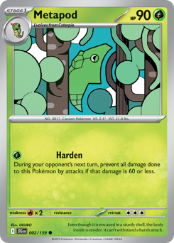 Metapod 002/190 NM (ITA)