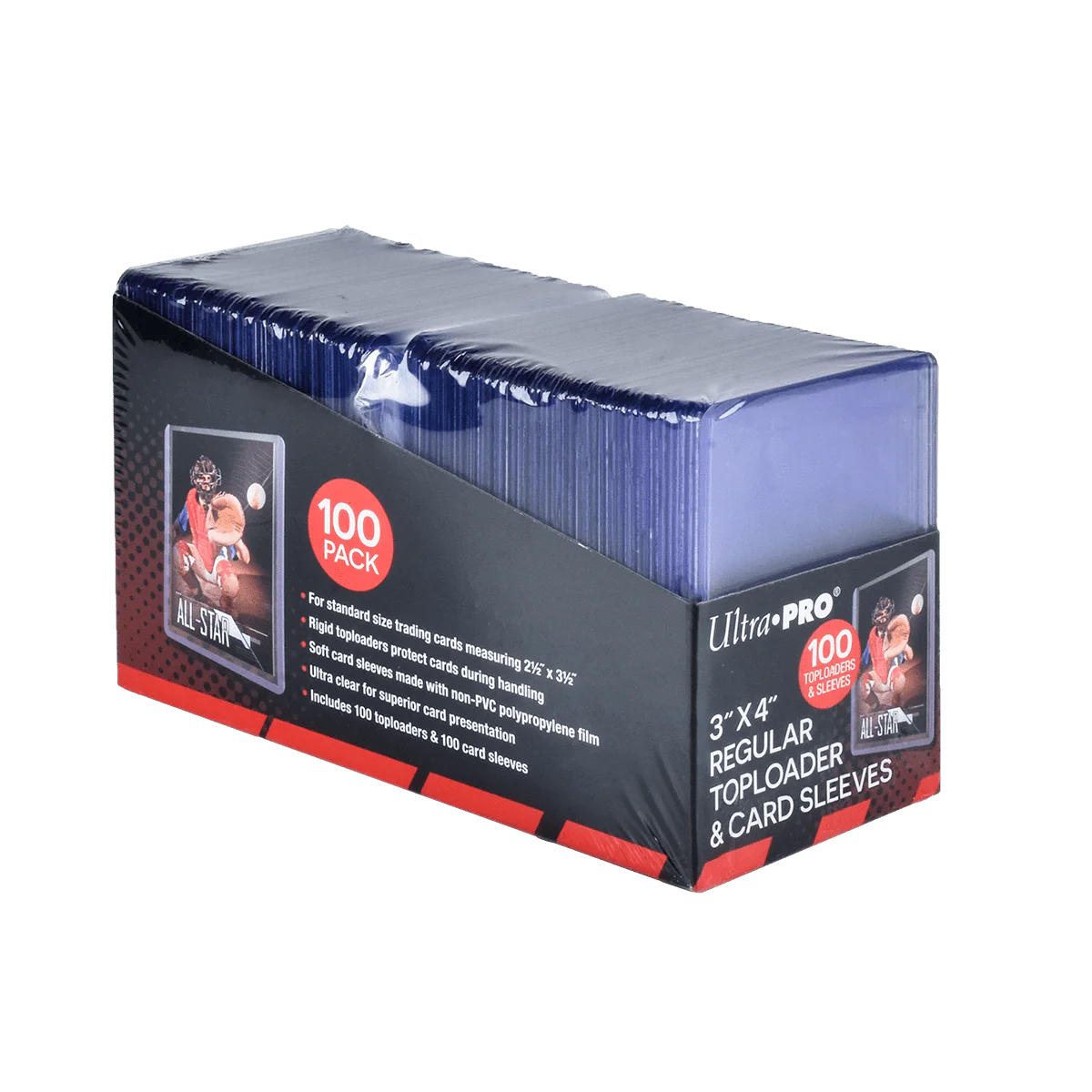 100 Ultra Pro Regular Top Loaders and Sleeves