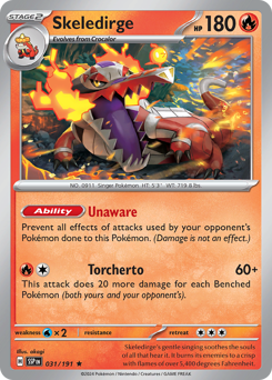 Skeledirge 031/252 Reverse NM (ITA)
