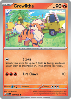 Growlithe 031/198 Reverse NM (ITA)