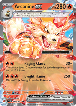 Arcanine-ex 032/198 NM (ITA)
