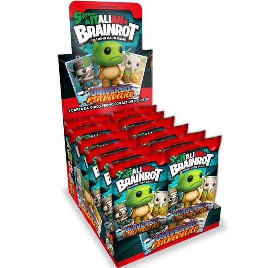 Display Skifidol Universo Psichedelico 12 buste Portachiavi 3d e Carta Promo (ITA)