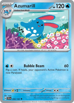 Azumarill 034/175 NM (ITA)