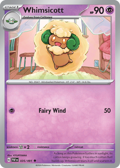 Whimsicott 035/245 Reverse NM (ITA)