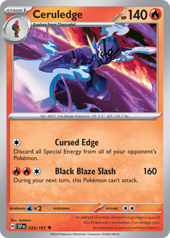 Ceruledge 035/252 Reverse NM (ITA)