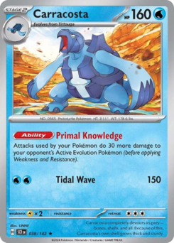 Carracosta 038/175 Reverse NM (ITA)