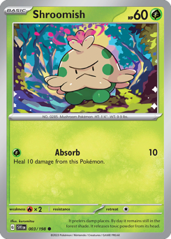 Shroomish 003/198 Reverse NM (ITA)