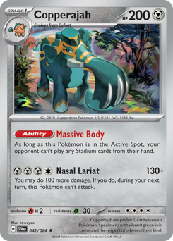 Copperajah 042/99 Reverse NM (ITA)