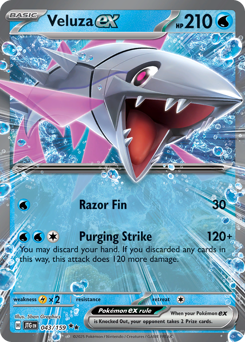 Veluza-ex 043/190 Reverse NM (ITA)
