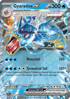 Gyarados-ex 045/198 Reverse NM (ITA)