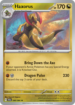 Haxorus 046/99 Reverse NM (ITA)