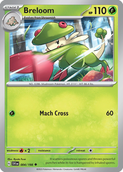 Breloom 004/198 Reverse NM (ITA)