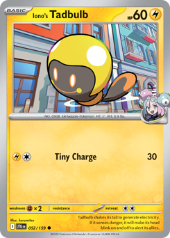 Tadbulb di Kissara 052/190 Reverse NM (ITA)