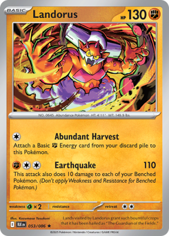 Landorus 053/172 Master Ball NM (ITA)